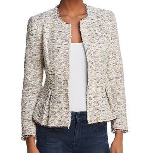 Rebecca Taylor - Rainbow Tweed Jacket - Size 4